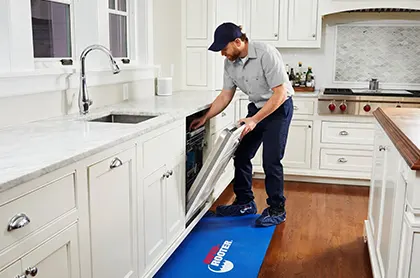 Dishwasher installation services
