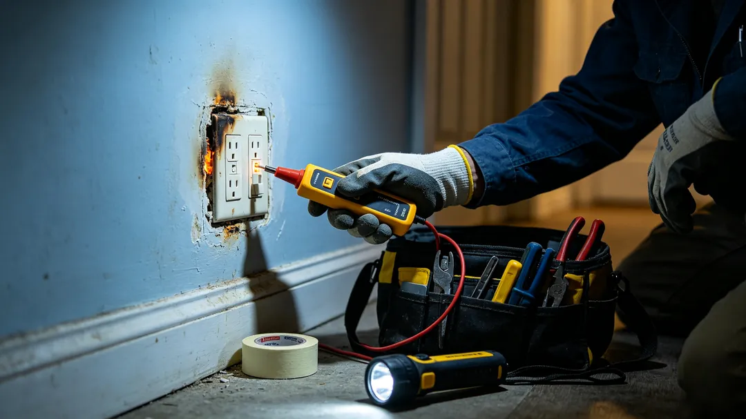 Troubleshooting common electrical emergencies for quick local technician dispatch