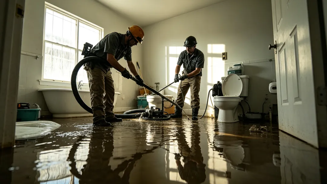 emergency sewer backup plumbing and hydro jetting service