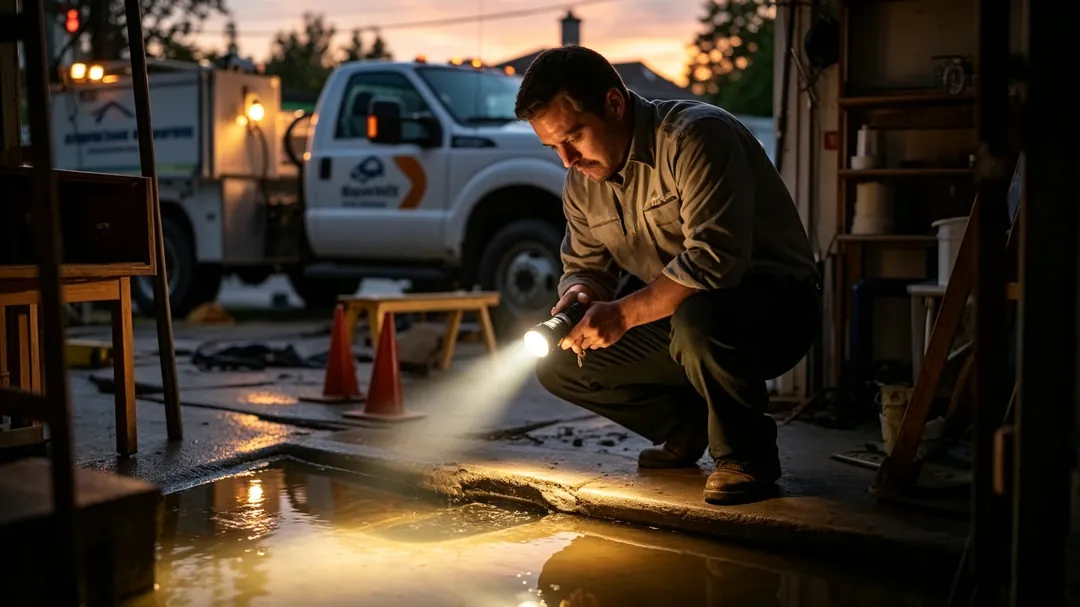 Emergency Sewer Backflow, Cleanup, and Pipe Repair