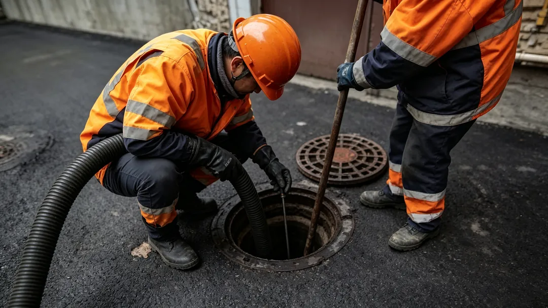 emergency sewer line clog clearing hydro jetting plumbing service